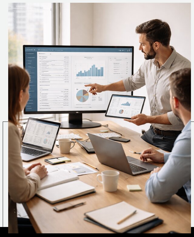 Разработка и внедрение ERP систем под бизнес в Петергофе