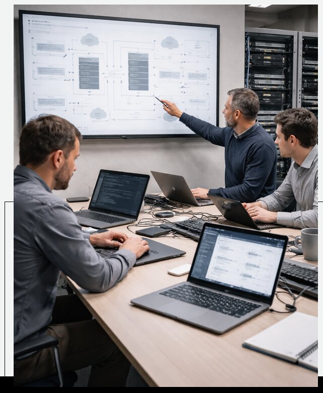 Системная интеграция, внедрение и сопровождение IT-решений в Петергофе