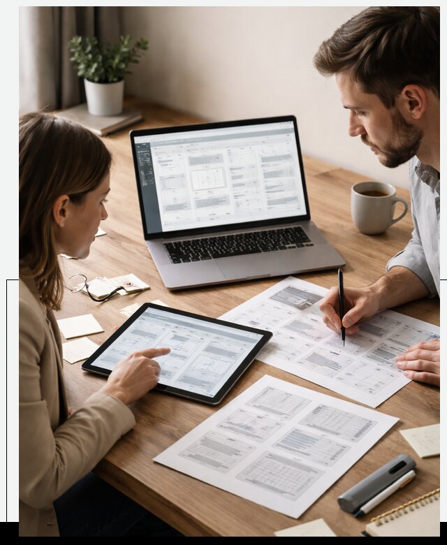 Дизайн ERP систем и интерфейсов для бизнеса в Петергофе