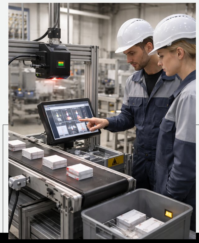 Автоматизация контроля качества производства в Петергофе