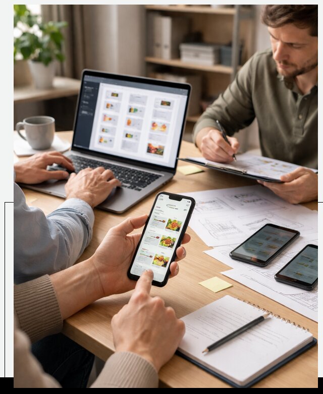 Разработка мобильного приложения торговой сети в Петергофе