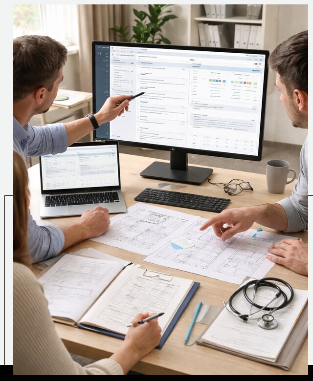 Разработка медицинской информационной системы (МИС) для клиник в Петергофе