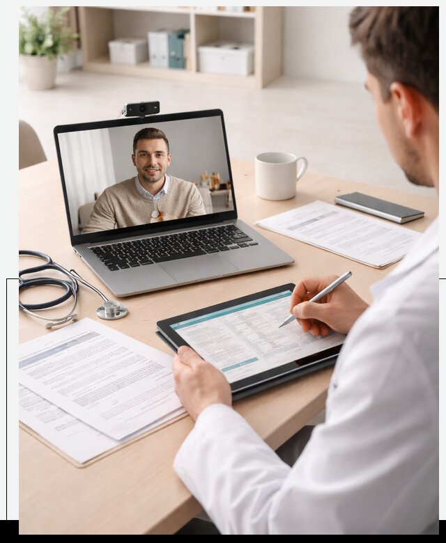 Разработка платформы телемедицины и видеоконсультаций в Петергофе