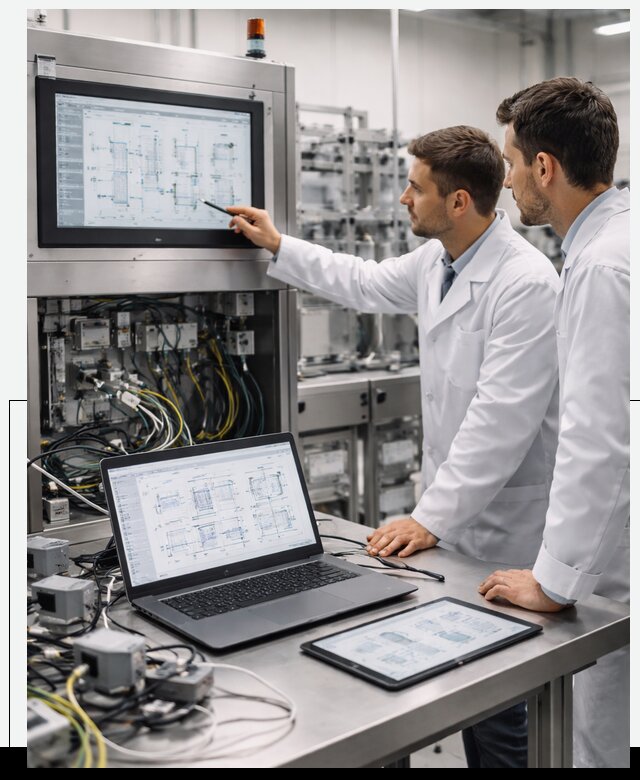 Автоматизация фармацевтического производства и управления в Петергофе