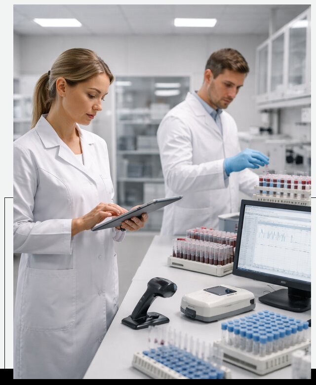 Разработка и внедрение LIMS системы для биотех лабораторий в Петергофе