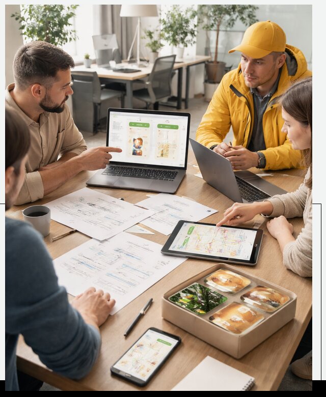 Разработка агрегатора доставки еды в Петергофе от 15692 р., АвикейПтф