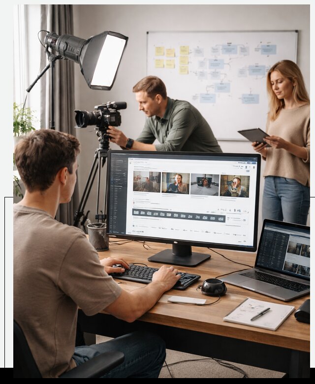 Платформа видеохостинга для онлайн обучения в Петергофе