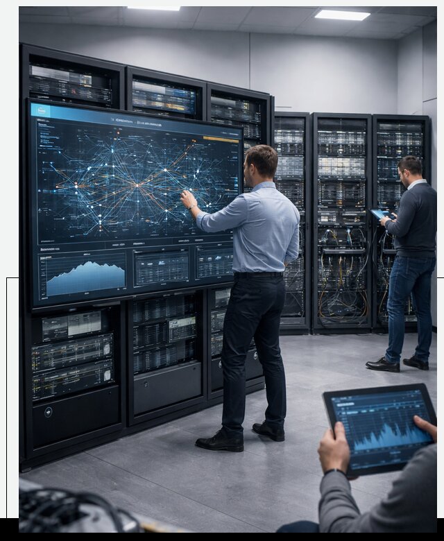 Внедрение интеллектуальной энергосети в Петергофе под ключ