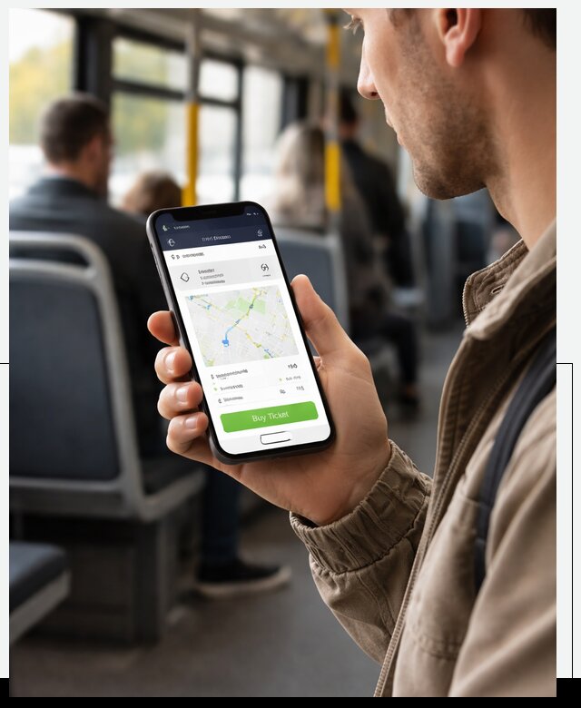 Мобильное приложение для пассажиров в Петергофе от 627660 р.|АвикейПтф